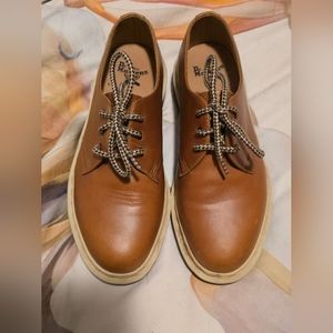 Sz 6 M/7 L Unisex Brown Doc Marten Dress Shoes